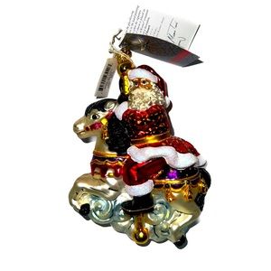 “Merry Go Santa”Christopher Radko ornament
